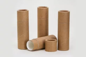 eco-friendly cardboard tubes in packaging