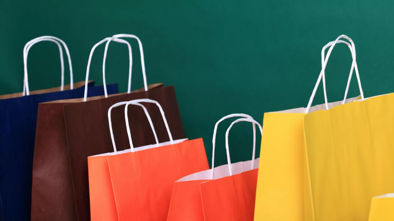 paper shopping bags