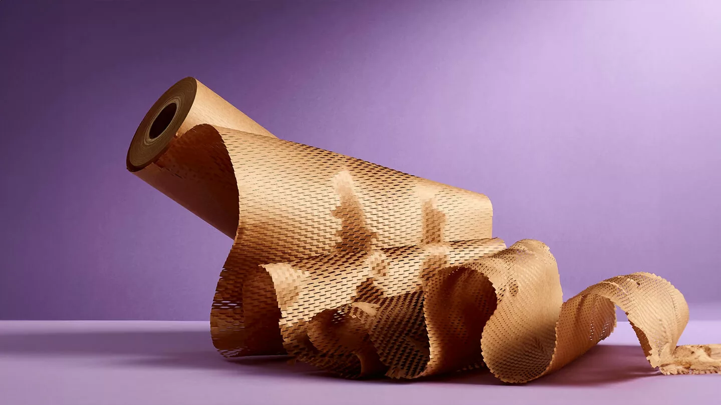Corrugated bubble wrap